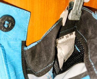 Bañador azul celeste marca Quiksilver