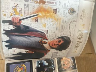 Pack Carpetas y Caja Cartas Harry Potter Panini