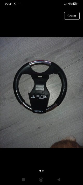 Lote Accesorios PS3: Volante + Pistola. SOLO ENVIO