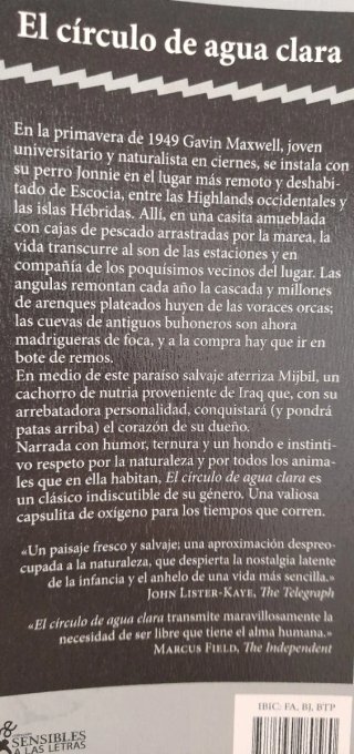 El círculo de agua clara