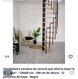 Partes de Escalera de Madera