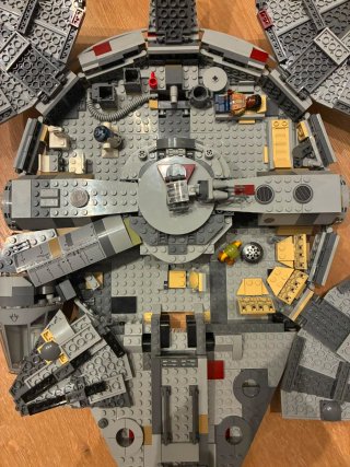 Halcón Milenario Star Wars Lego