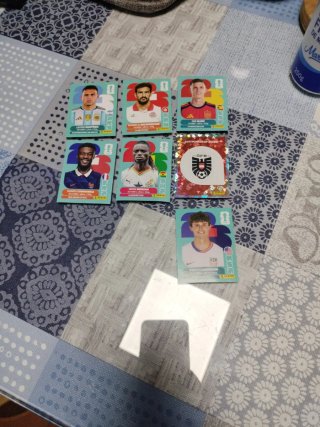 Cartas del Mundial 2026 7 cartas 1,50