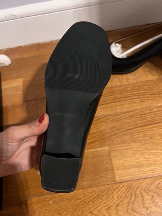 Zapatos salon Piel Negros, 36, nuevos