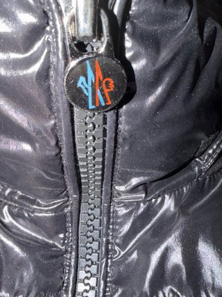 MONCLER PIUMINO NERO TAGLIA XL INVERNALE