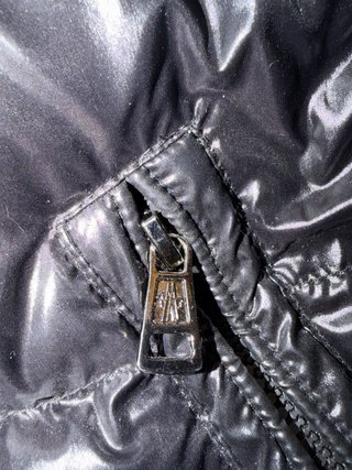 MONCLER PIUMINO NERO TAGLIA XL INVERNALE