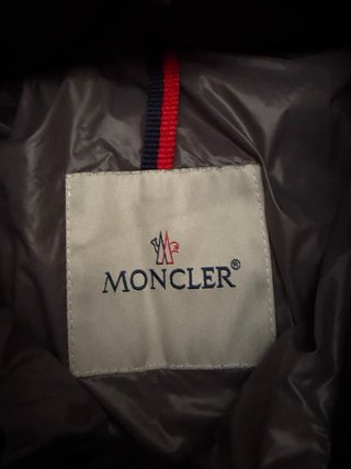 MONCLER PIUMINO NERO TAGLIA XL INVERNALE