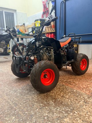 Quad 110cc Negro/Rojo