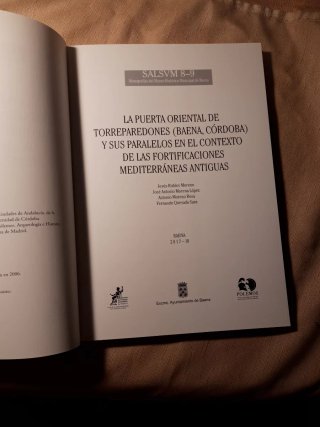 Libro: La Puerta Oriental de Torreparedones