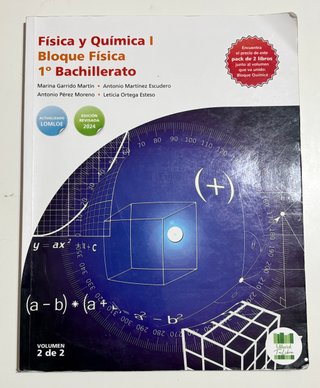 Libro Física y Química I, 1o bachillerato