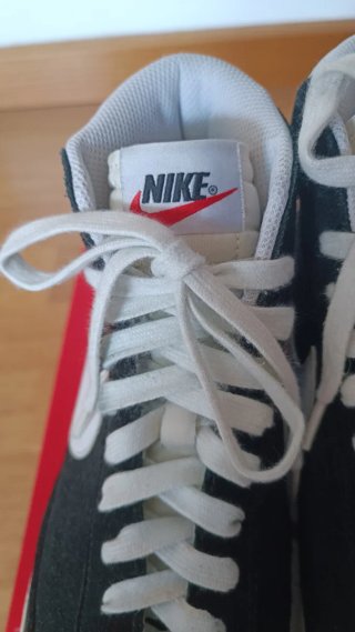 Zapatillas Nike Blazer Mid GS Negras Talla 39