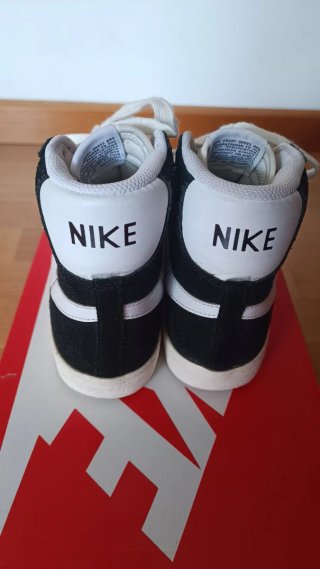 Zapatillas Nike Blazer Mid GS Negras Talla 39