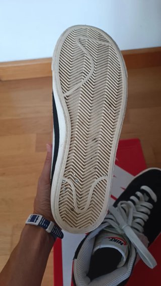 Zapatillas Nike Blazer Mid GS Negras Talla 39