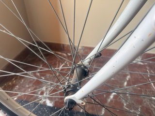 Bicicleta Rockrider 26 Blanca