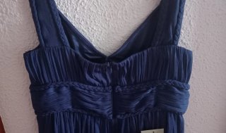 Vestido Tintoretto azul talla 42 nuevo
