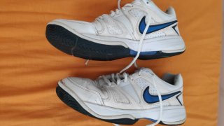 Zapatillas Nike City Court Blancas y Azules