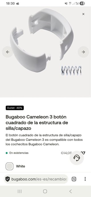 Bugaboo Camaleon 3 Verde