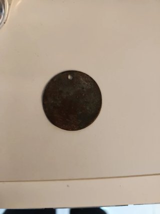 Antigua Chapa identificación de la Guerra Civil