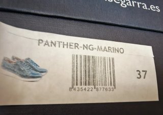 Zapatillas de piel Segarra - Talla 37