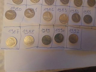 33 Monete 10 Lire dal 1950/56 edal66/92 no91