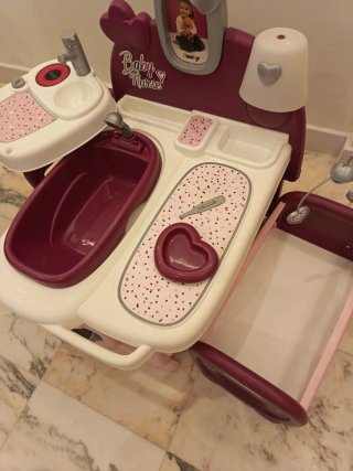 Cambiador y Bañera Bebé Smoby Baby Nurse