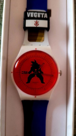Swatch X Dragon Ball Z Vegeta