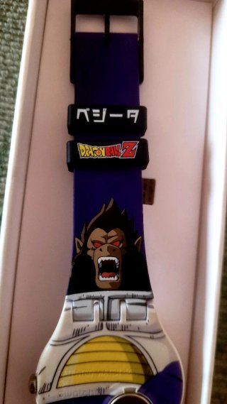 Swatch X Dragon Ball Z Vegeta