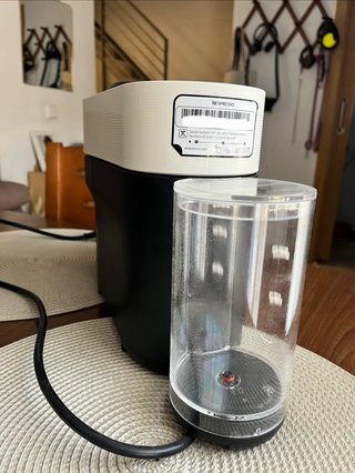 Cafetera Nespresso Vertuo Pop Krups Blanca