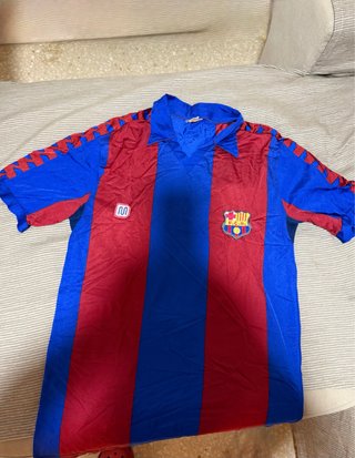 Camiseta FC Barcelona Meyba 1984 VintageT-14 NIÑO