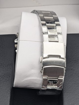 Orologio Uomo Ispirato 42mm Stile Crono Silver Dee