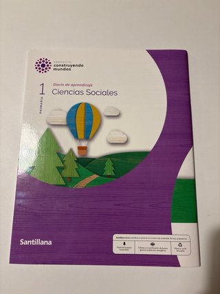 Ciencias sociales.Diario de aprendizaje.1 primaria
