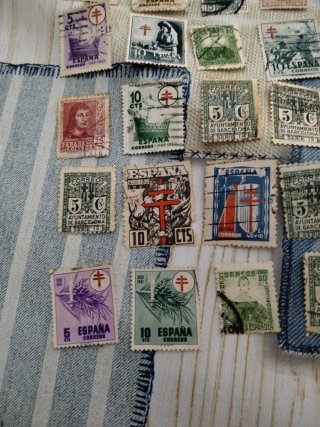 Lote Sellos Antiguos España