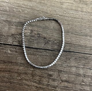 Pulsera de plata y circonitas
