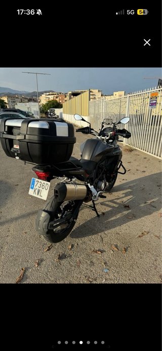 Benelli Adventure Moto Gris
