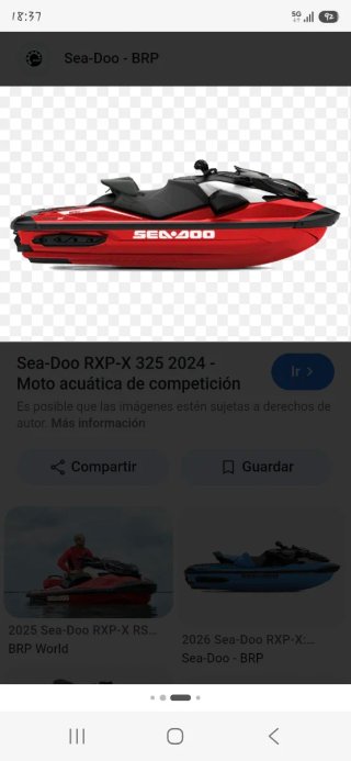 Moto Acuática Sea-Doo RXP-X 325