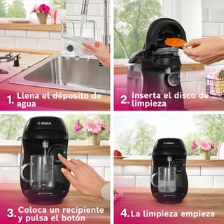Cafetera Bosch Tassimo Happy Negra