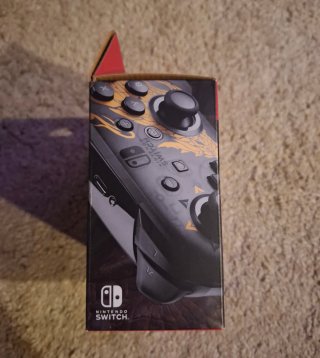 Mando Nintendo Switch Pro Monster Hunter Rise