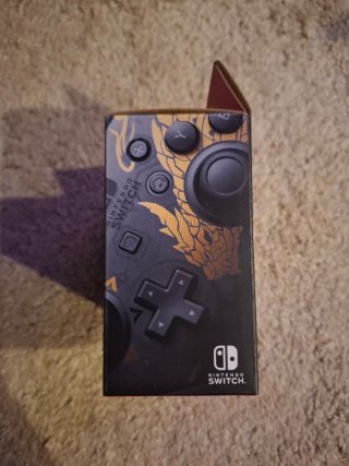 Mando Nintendo Switch Pro Monster Hunter Rise