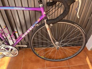 Bicicleta Carretera Massi Master Clásica Morada