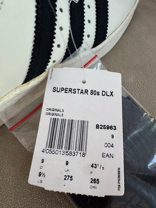 Zapatillas Adidas Blancas y Negras
