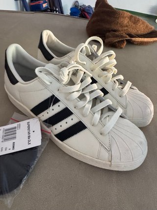 Zapatillas Adidas Blancas y Negras