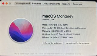 Macbook Air 2017