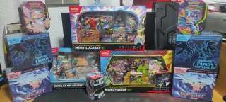 Lotes Pokémon TCG Productos Sellado ETBs, latas...