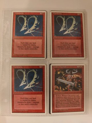 Manabarbs. Keldon. Magic. Mtg