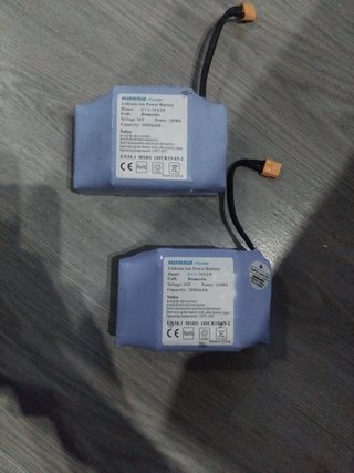 2 Baterías 36V 3000mAh para Hoverboard