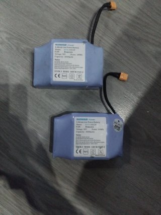 2 Baterías 36V 3000mAh para Hoverboard