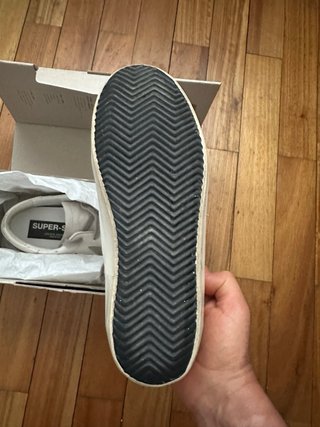Golden Goose Superstar Tênis Branco Cinza