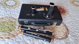 Fantástico Clarinete Buffet Evette (E11) de madera