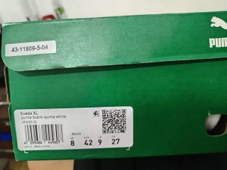 Zapatillas Puma Suede Negras y Blancas