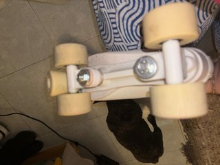 Patines Artísticos Blancos Talla 38